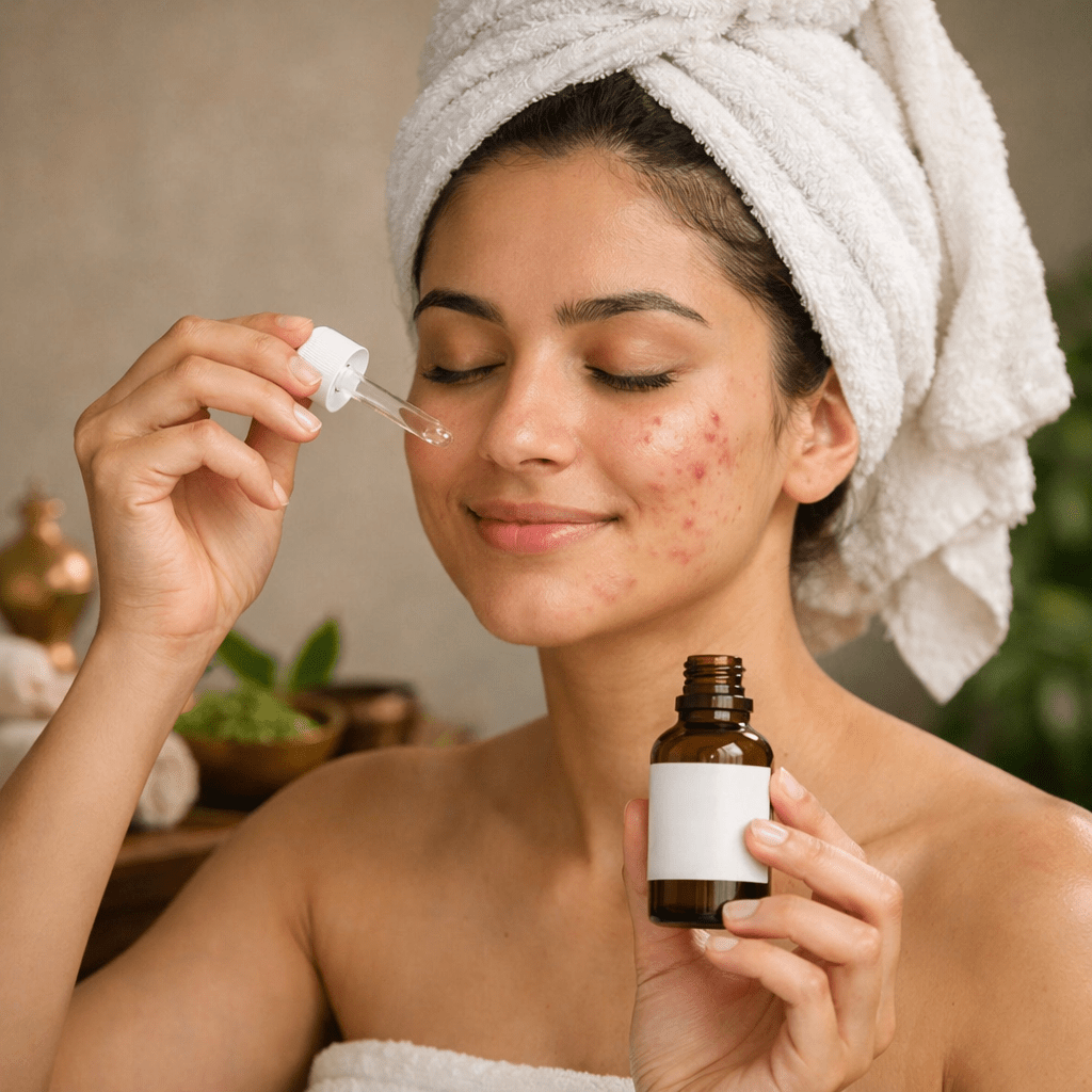 How to Choose the Right Anti Ageing Acne Serum for Adult Acne-Prone Skin - Ayurveda Organics